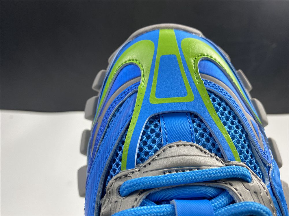 BLG Track Trainers Green Blue